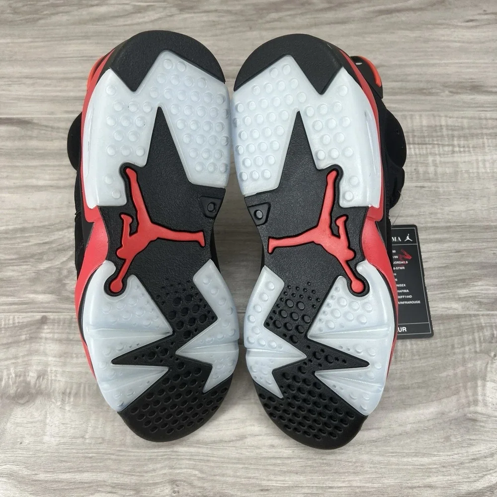 Nike Air Jordan 6 Retro Infrared Salesman Men's Size 9.5 New CT8529 001